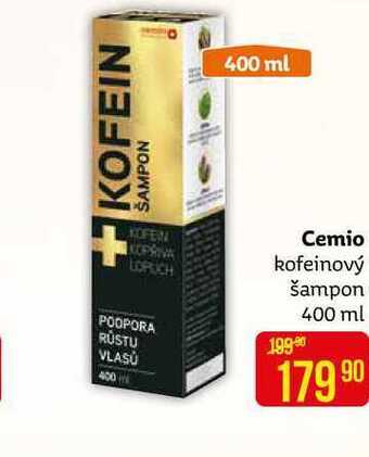 Teta Cemio kofeinový šampon 400 ml nabídka