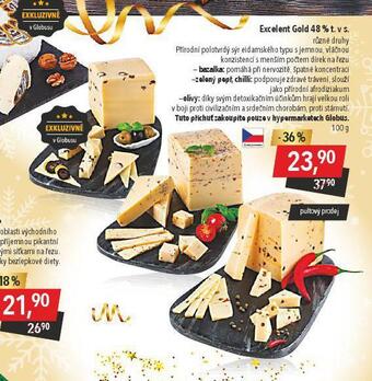 Globus Excelent gold 48% nabídka