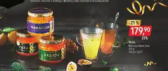 Globus Yuzu maracuja, zázvor, yuzu nabídka