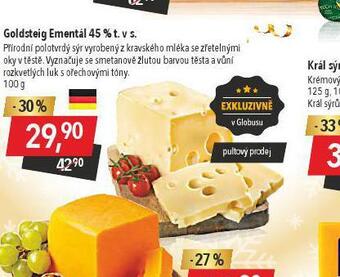 Globus Goldsteig ementál 45% nabídka