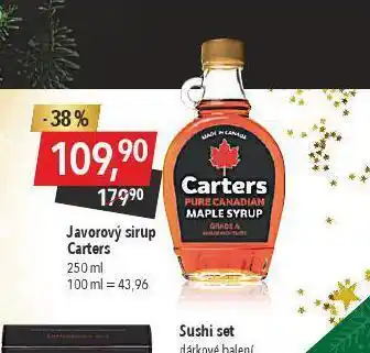 Globus Javorový sirup cartes nabídka