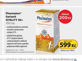 Pharmaton geriavit vitality 50+