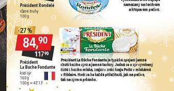 Globus Président la buche fondante nabídka