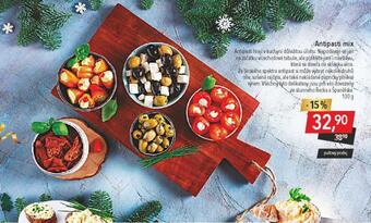 Globus Antipasti mix nabídka