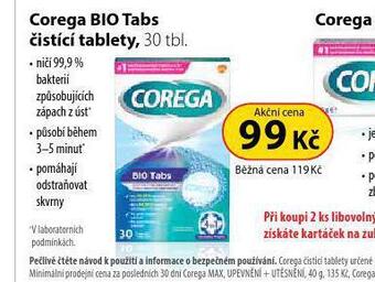 Dr. Max Corega bio tabs čistící tablety nabídka