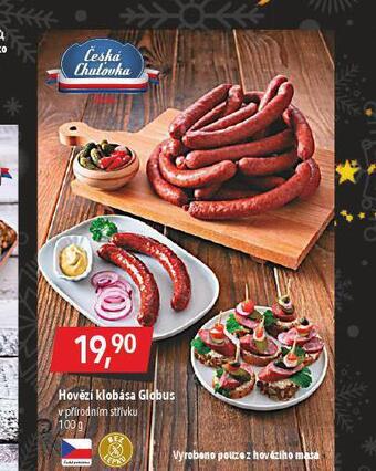 Globus Hovězí klobása globus nabídka
