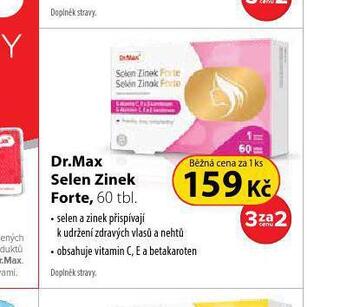 Dr. Max Dr. max selen zinek forte nabídka