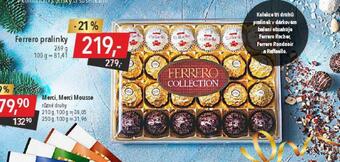 Globus Ferrero pralinky nabídka