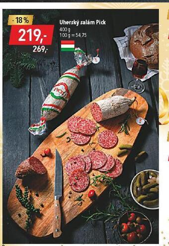 Globus Uherský salám pick nabídka