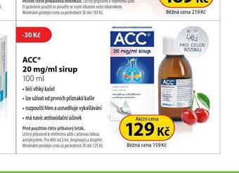 Dr. Max Acc sirup nabídka