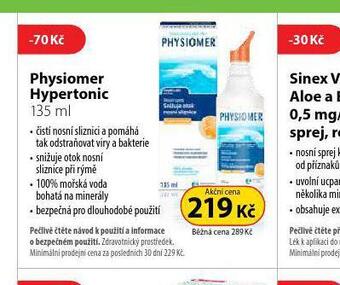 Dr. Max Physiomer hypertonic nabídka