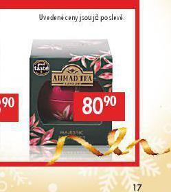 Globus Ahmad tea nabídka