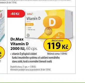 Dr. Max Dr. max vitamin d nabídka