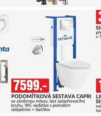 Baumax Podomítková sestava capri nabídka