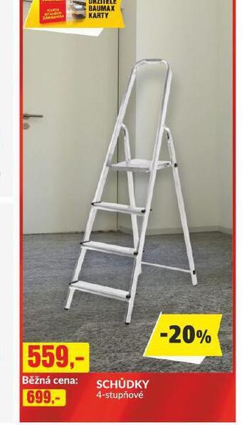 Baumax Schůdky nabídka
