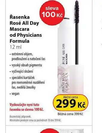 Dr. Max Řasenka rosé all day mascara od physicians formula nabídka