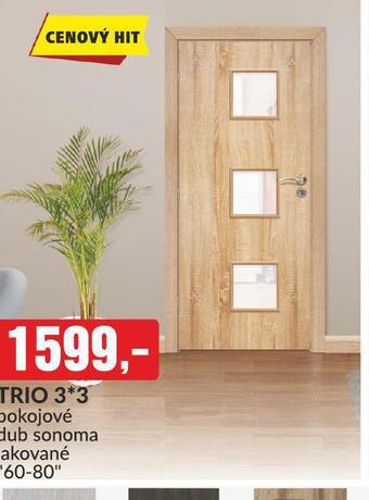 Baumax Dveře trio 3*3 nabídka