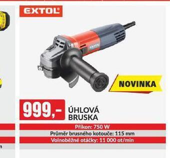 Baumax Úhlová bruska extol nabídka