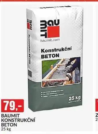 Baumax Baumit konstrukční beton nabídka