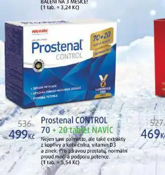 Alphega Lékárna Prostenal control 70 nabídka