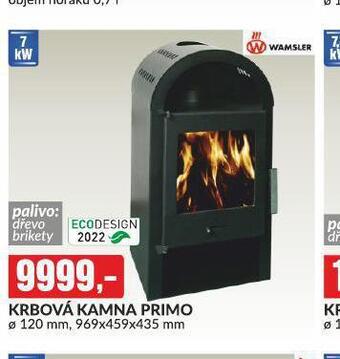 Baumax Krbová kamna primo nabídka