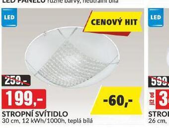 Baumax Led stropní svítidlo nabídka