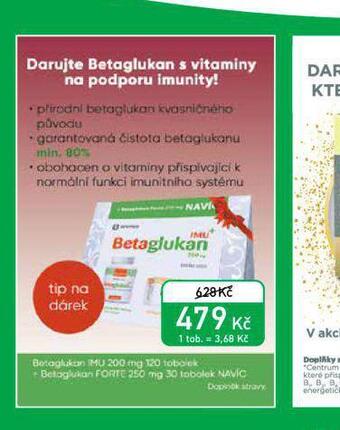 Alphega Lékárna Betaglukan nabídka