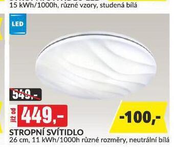 Baumax Led stropní svítidlo nabídka