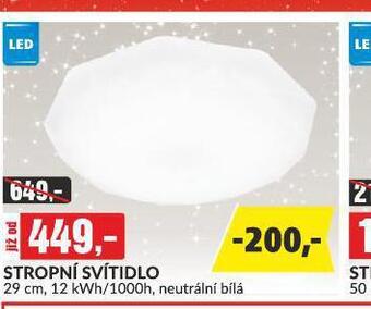 Baumax Led stropní svítidlo nabídka