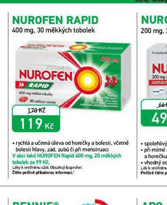 Alphega Lékárna Nurofen rapid nabídka