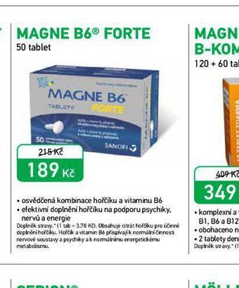 Alphega Lékárna Magne b6 forte nabídka