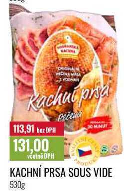 Ratio Kachní prsa sous vide 530g nabídka