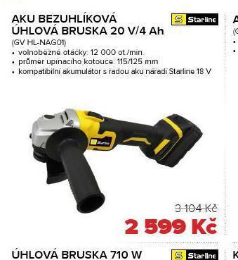 Auto Kelly Aku bezuhlíková úhlová bruska nabídka