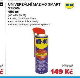 Univerzální mazivo smart straw