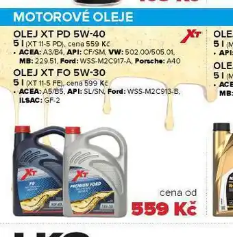 Auto Kelly Motorový olej pd 5w-40 nabídka