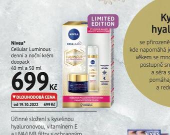 dm drogerie Nivea krém nabídka