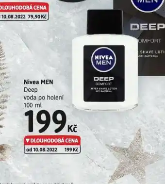 dm drogerie Nivea men voda po holení nabídka