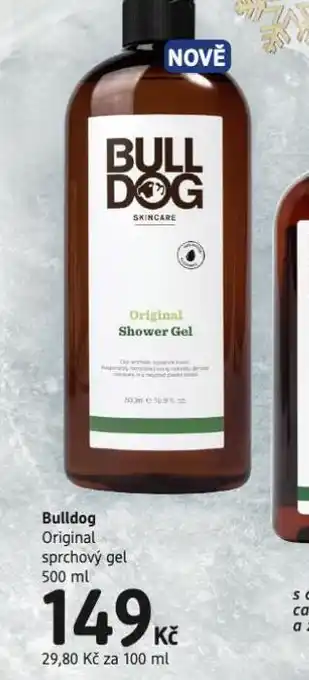 dm drogerie Bulldog sprchový gel nabídka