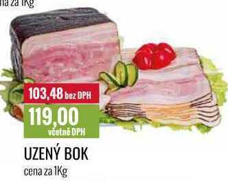 Ratio Uzený bok cena za 1kg nabídka