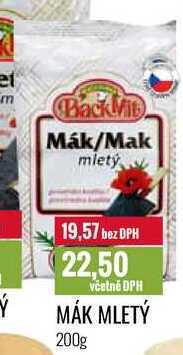 Ratio Mák mletý 200g nabídka