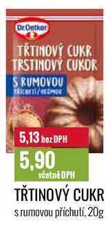 Ratio Třtinový cukr s rumovou příchutí, 20g nabídka