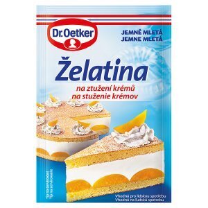 Ratio Dr. oetker želatina na ztužení krémů 20g nabídka
