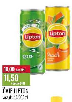 Ratio Čaje lipton 330ml nabídka