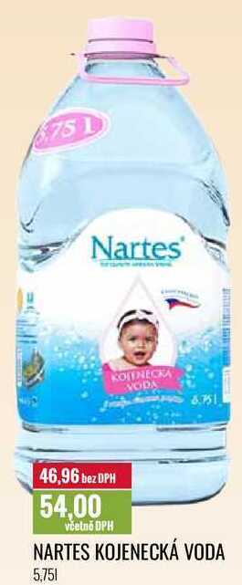 Ratio Nartes kojenecká voda 5,75 l nabídka