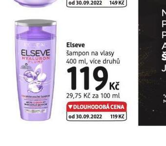 dm drogerie Elseve šampon nabídka