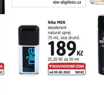 dm drogerie Nike men deodorant nabídka