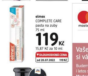dm drogerie Elmex zubní pasta nabídka