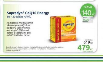 Benu Supradyn coq10 energy nabídka