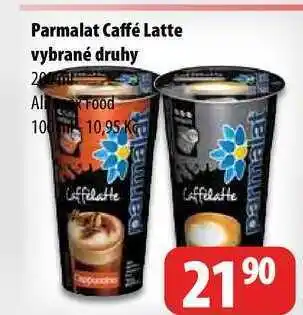 Partner Maloobchodní síť Parmalat caffé latte vybrané druhy 200ml nabídka
