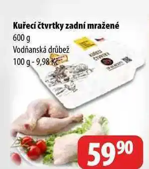 Partner Maloobchodní síť Kuřecí čtvrtky zadní mražené 600 g nabídka